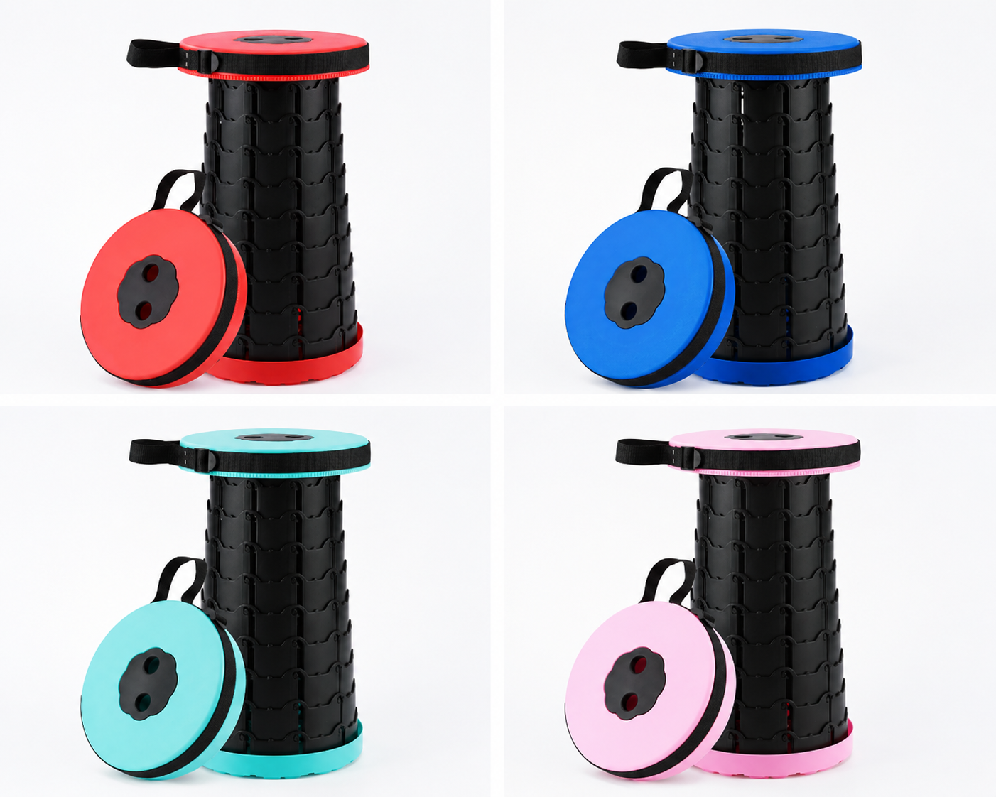 FlexiStool™ | Opvouwbare Verstelbare Kruk