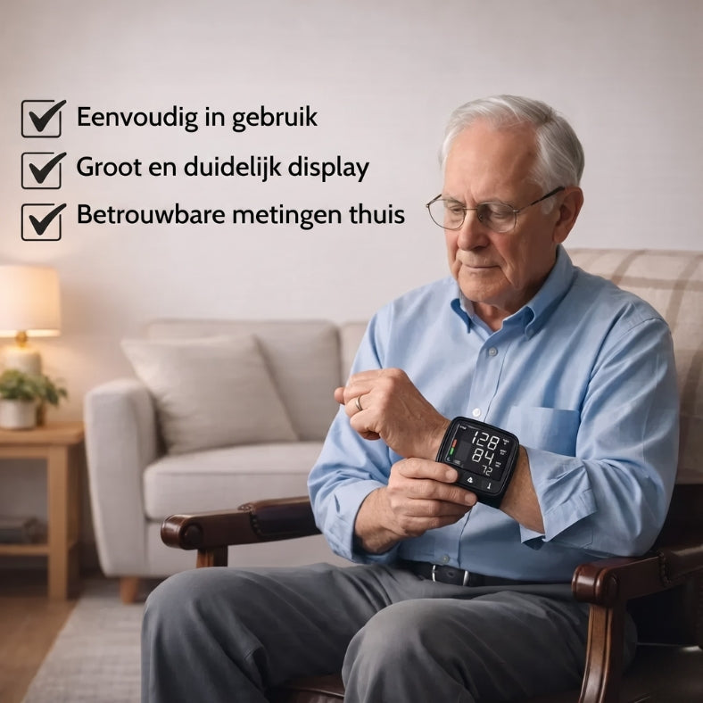 PulseCheck Pro – Eenvoudig grip op je bloeddruk