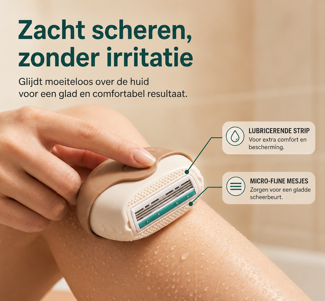 PocketShave™ | Compact 3-Laags Reisscheerapparaat