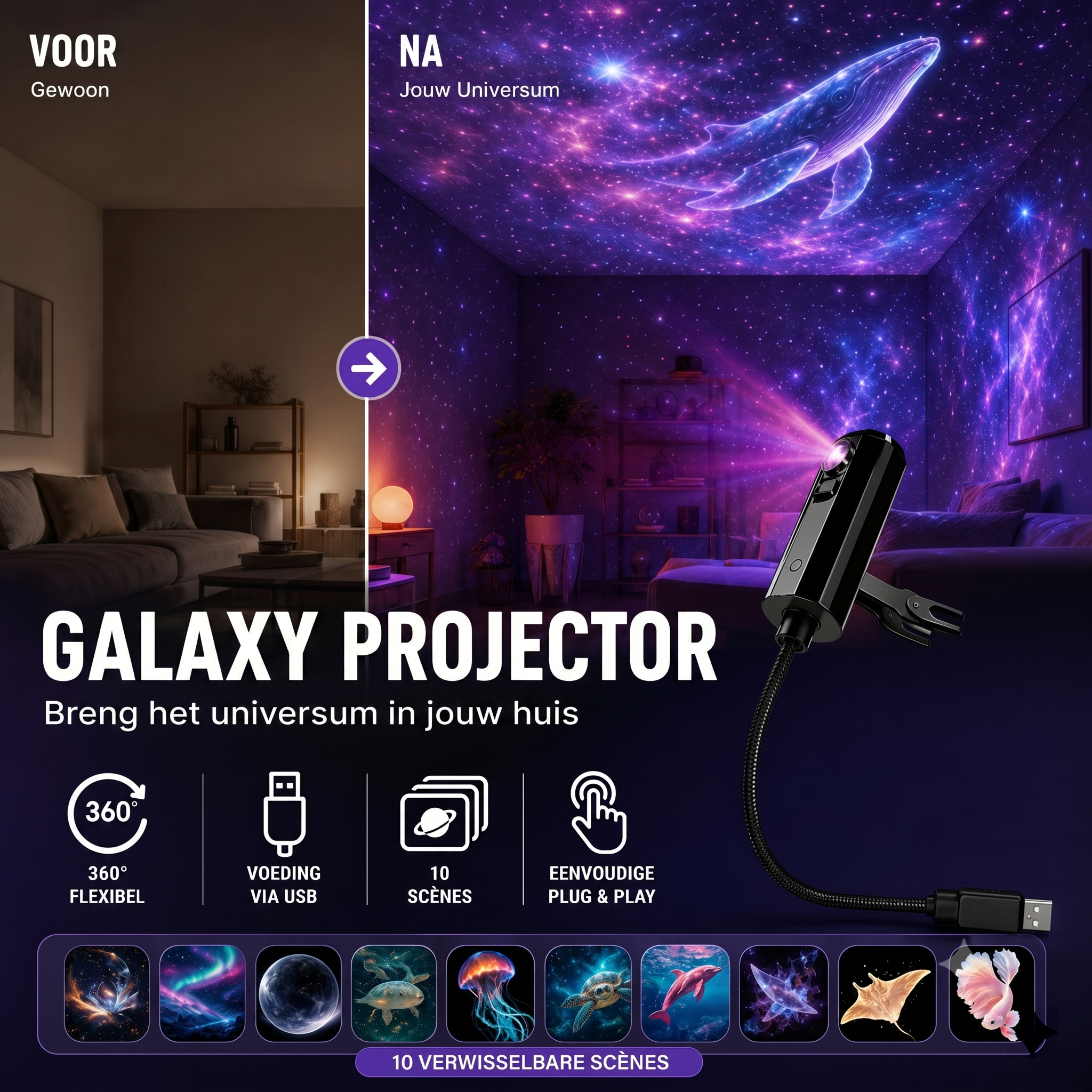 LumiSky™ Sterrenprojector