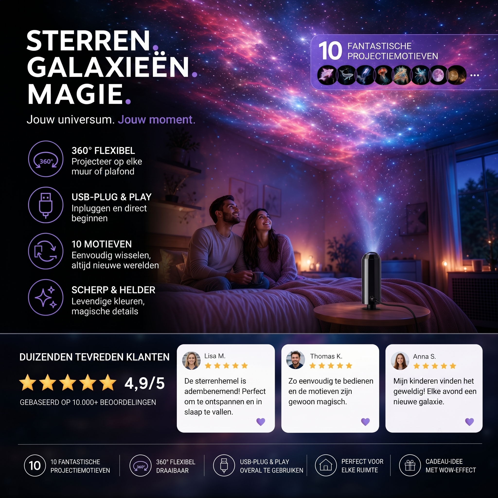 LumiSky™ Sterrenprojector