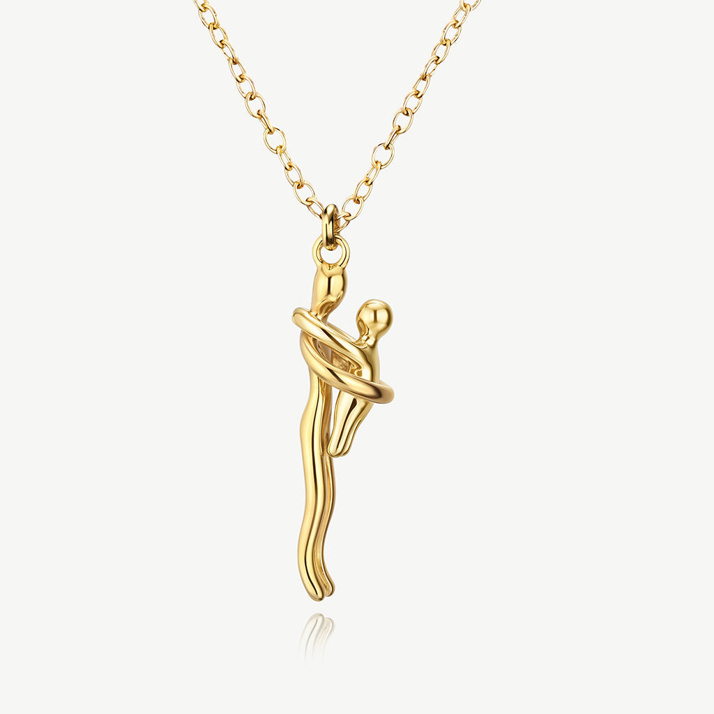Knuffelketting volledig goud