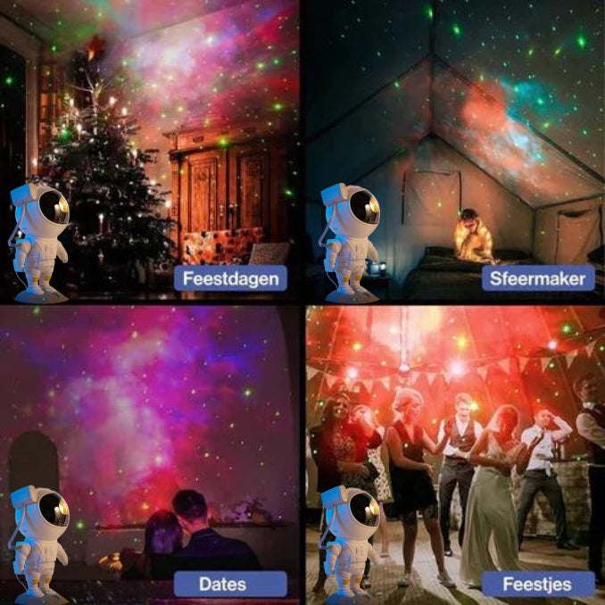 AstroNaut™ Galaxy Projector | Creëer een Magische Sterrenhemel in Huis