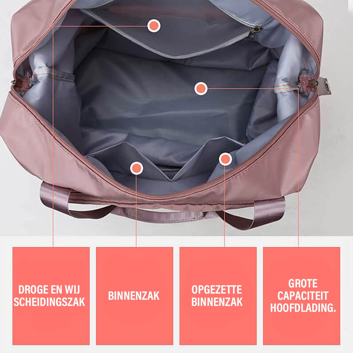 Beggo™ | Waterdichte en Uitbreidbare Tas!