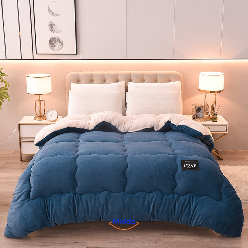 ComfortLux™ Wol-Velvet Verzwaringsdeken | Ultieme Warmte & Luxe - 2,5 tot 4KG