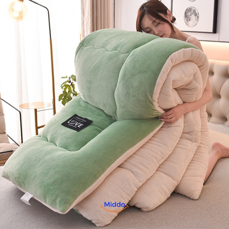 ComfortLux™ Wol-Velvet Verzwaringsdeken | Ultieme Warmte & Luxe - 2,5 tot 4KG