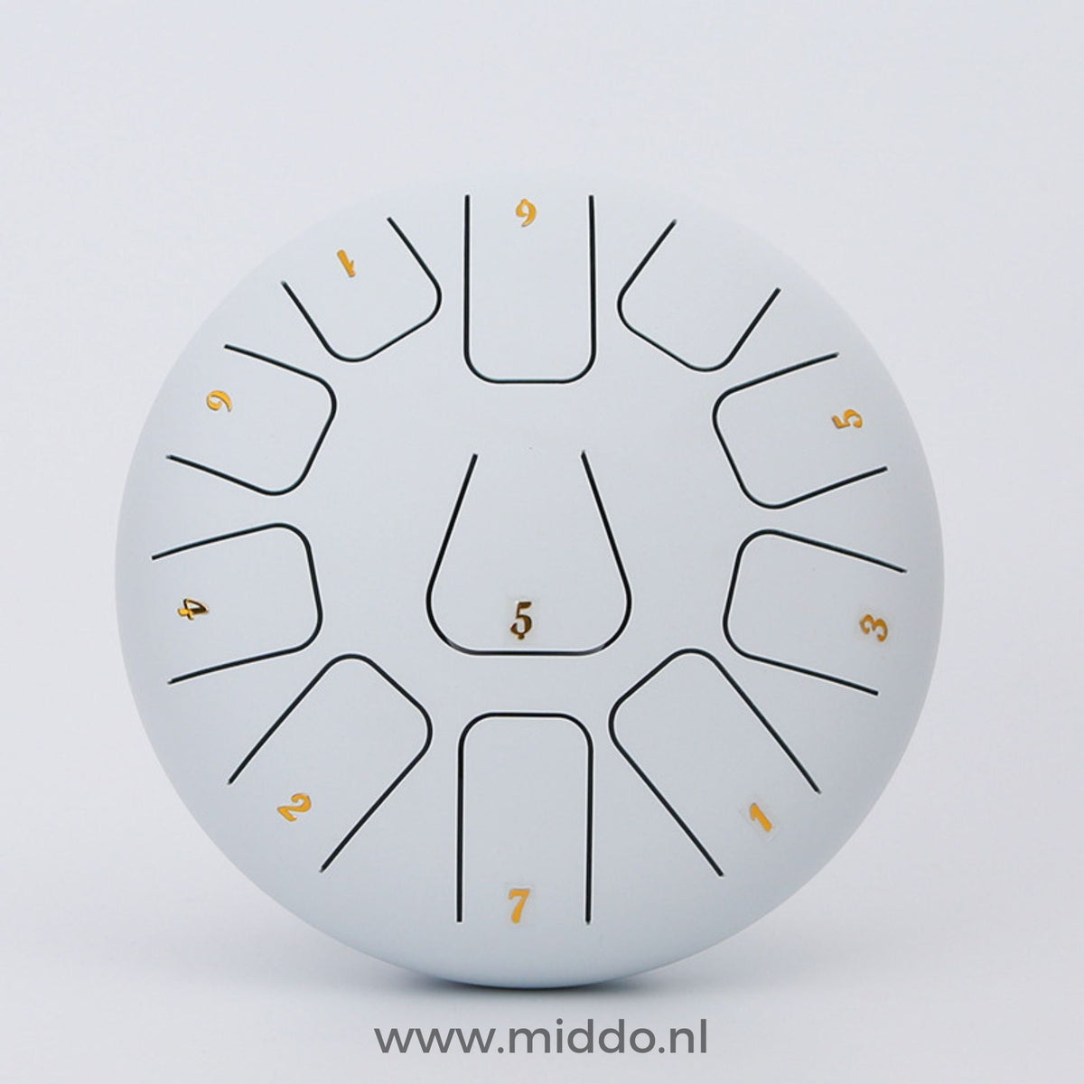 Harmonii KlankOase™ Steel Tongue Drum – Magisch Klankschaalgeluid voor Rust, Meditatie & Creatieve Expressie