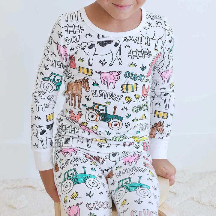 Inkleurbare Kinderpyjama™ | Speels en Geliefd bij Kinderen en Ouders!