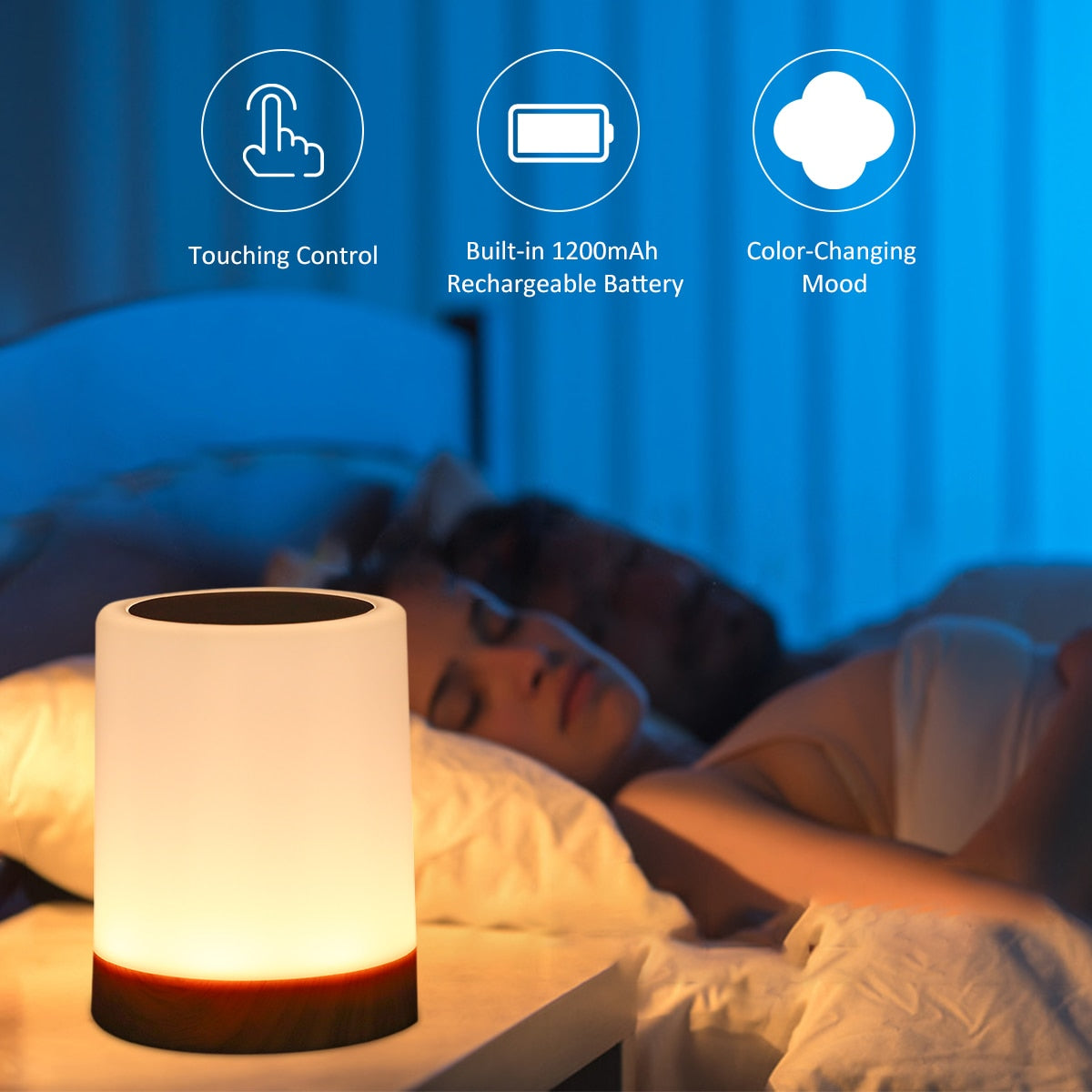 Magictouch Lamp™ | De sfeervolle nachtlamp voor elke ruimte!
