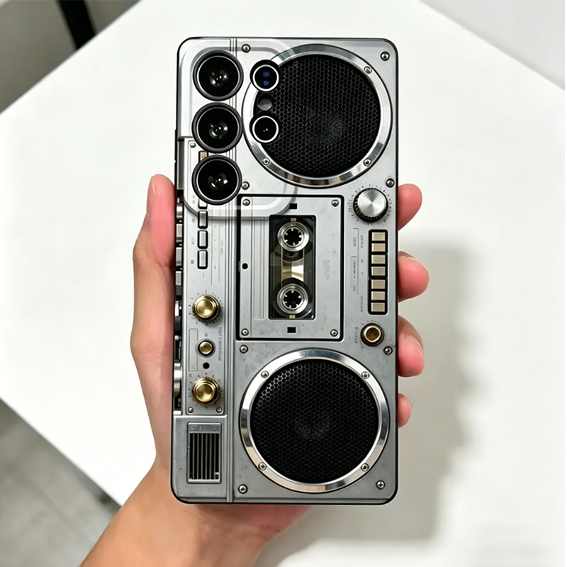 Retro Boombox Case™ | Maximale Valbescherming