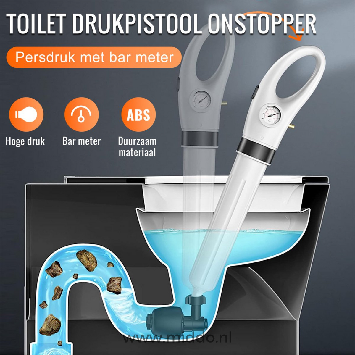 Turbo Luchtdruk Ontstopper | De Ultieme Oplossing voor Verstoppingen