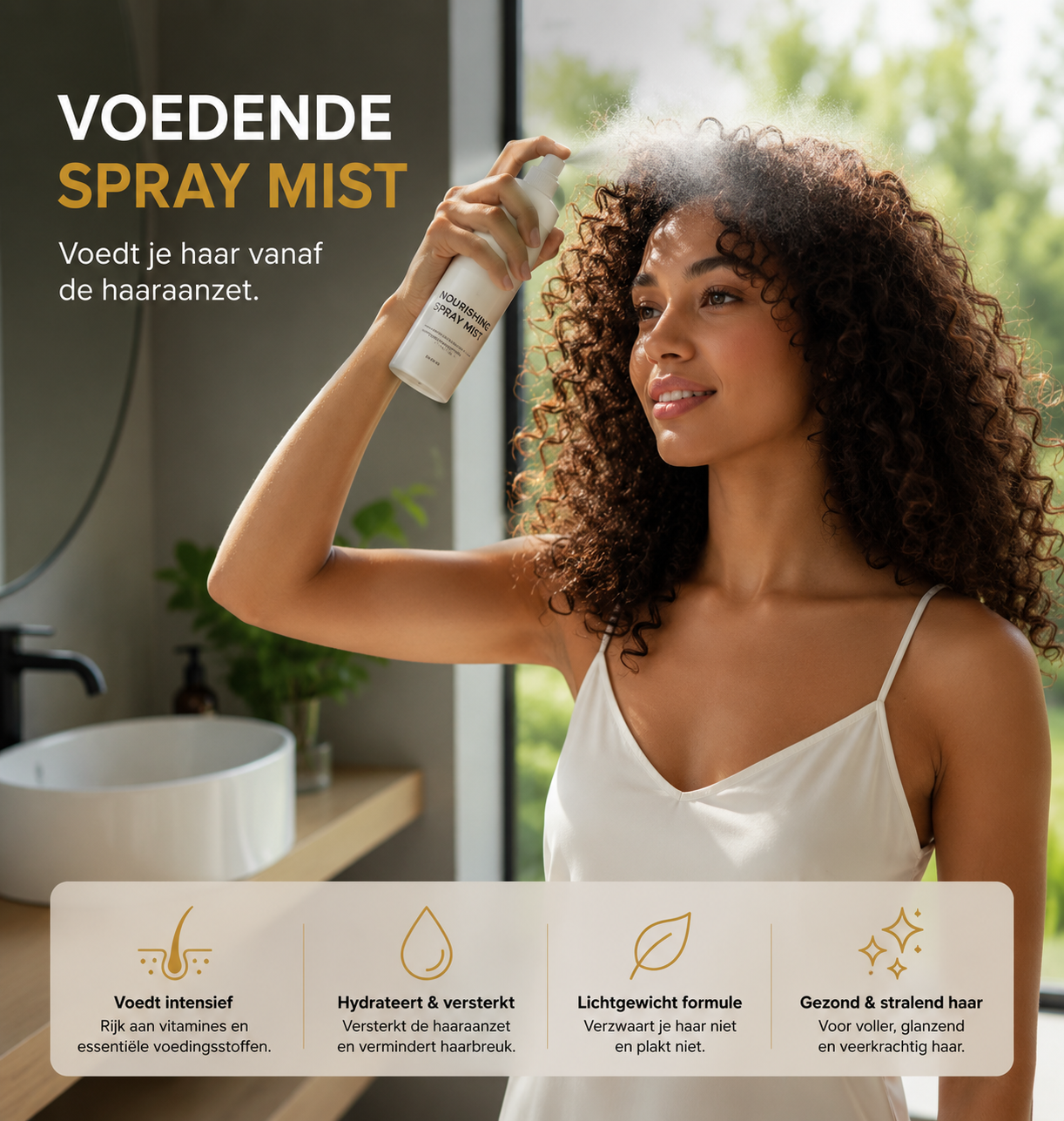 HairMist Pro™ | Elektrische Spray- & Massage Haarborstel