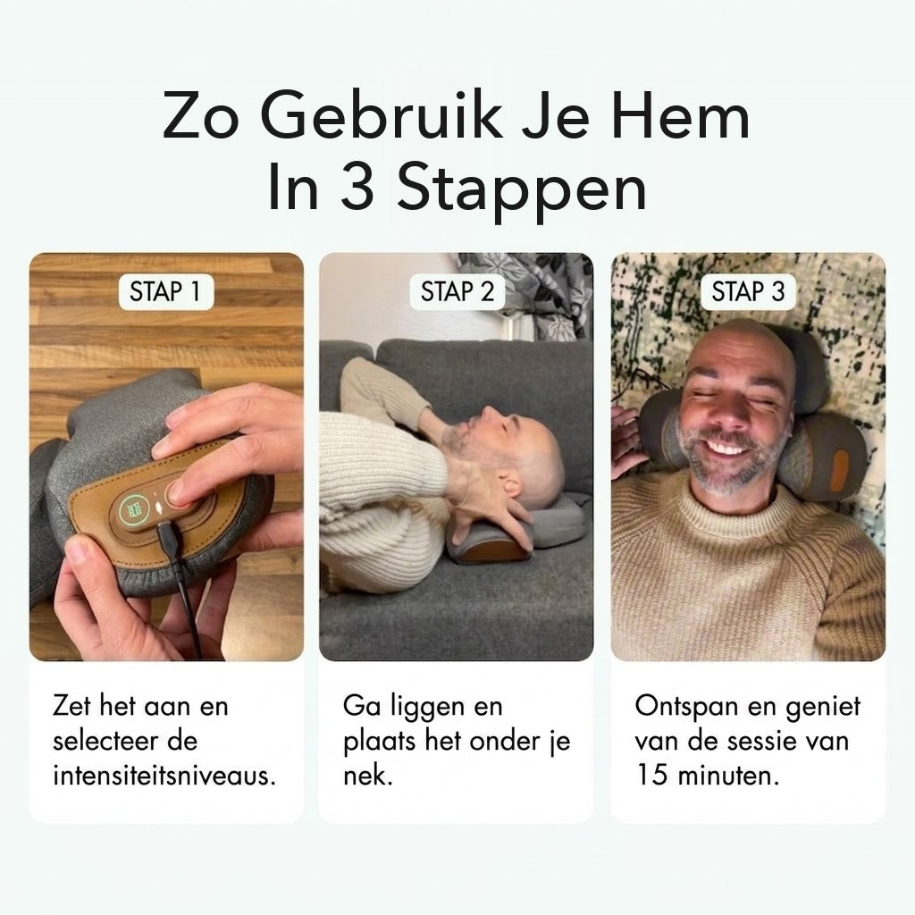 Zo gebruik je hem in drie stappen