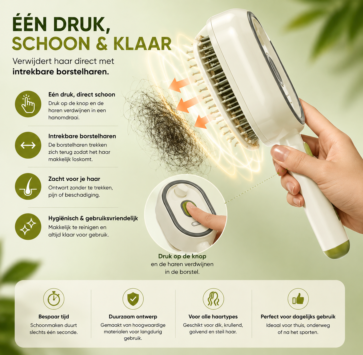 HairMist Pro™ | Elektrische Spray- & Massage Haarborstel