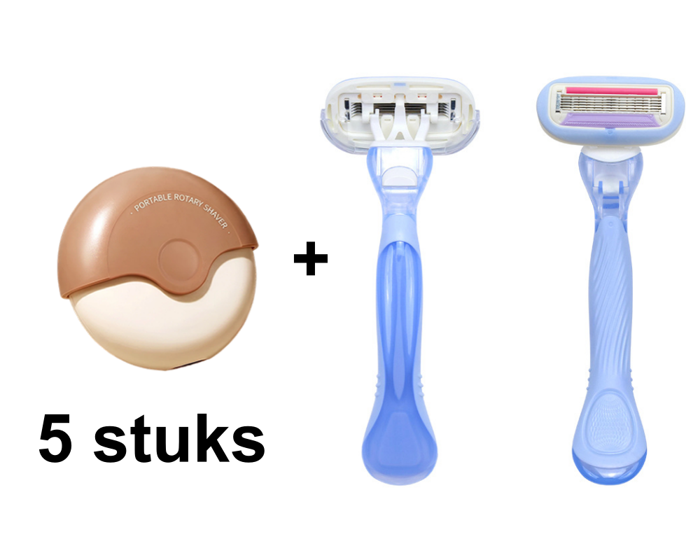 PocketShave™ | Compact 3-Laags Reisscheerapparaat