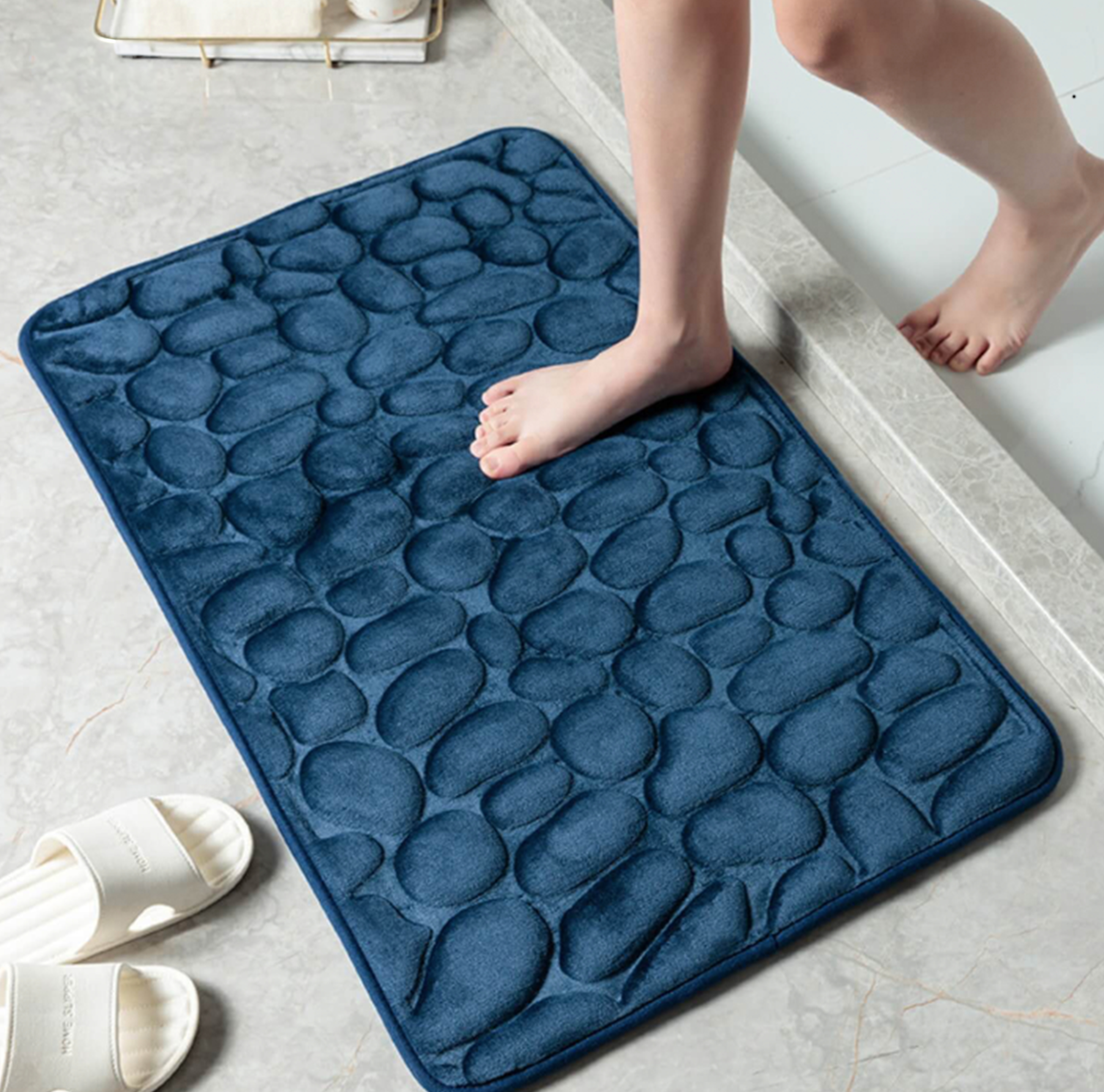 AquaMat™ Antislip Badmat | Veiligheid en Comfort voor Jouw Badkamer