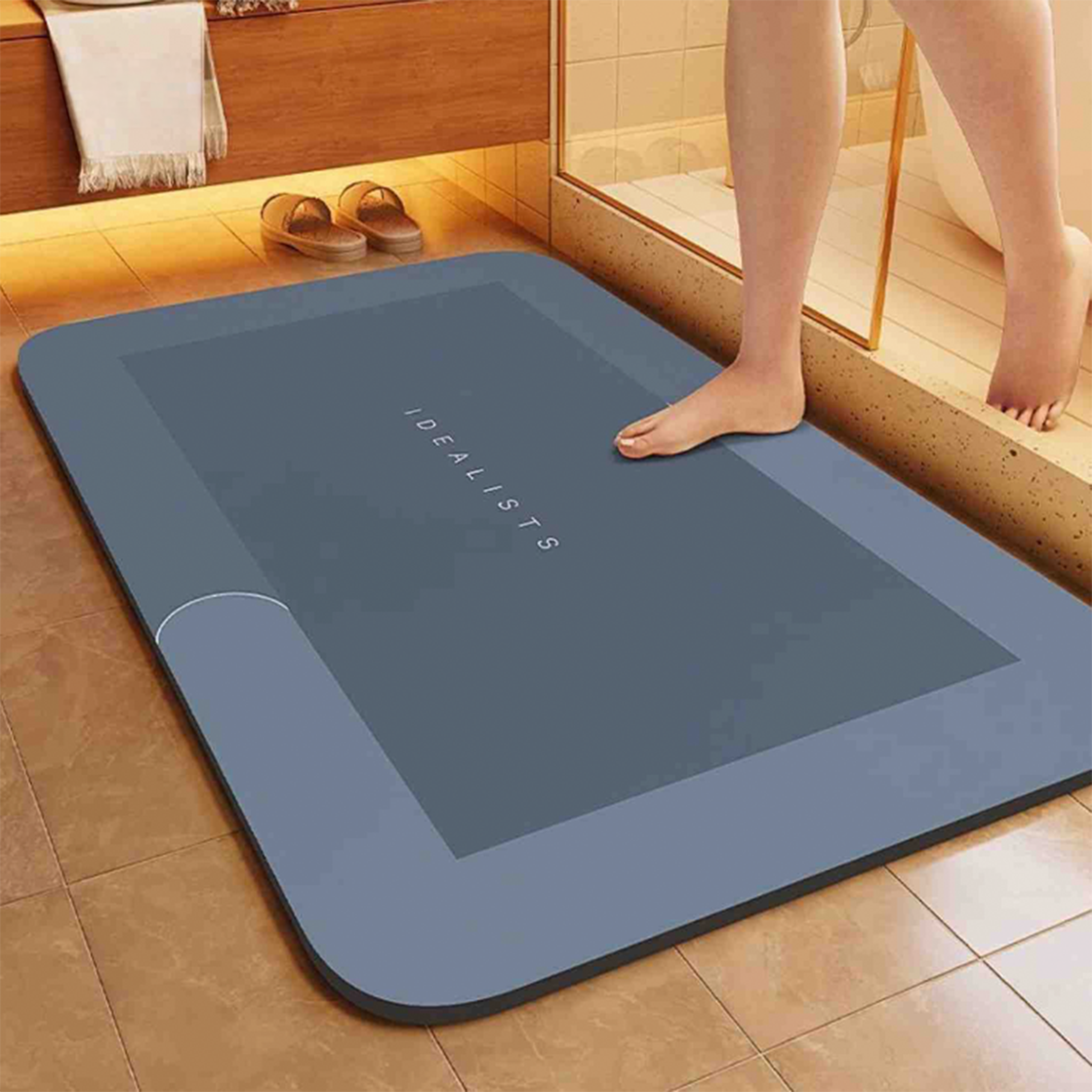 Aquastep™ Badmat | Sneldrogend, Antislip en Waterabsorberend