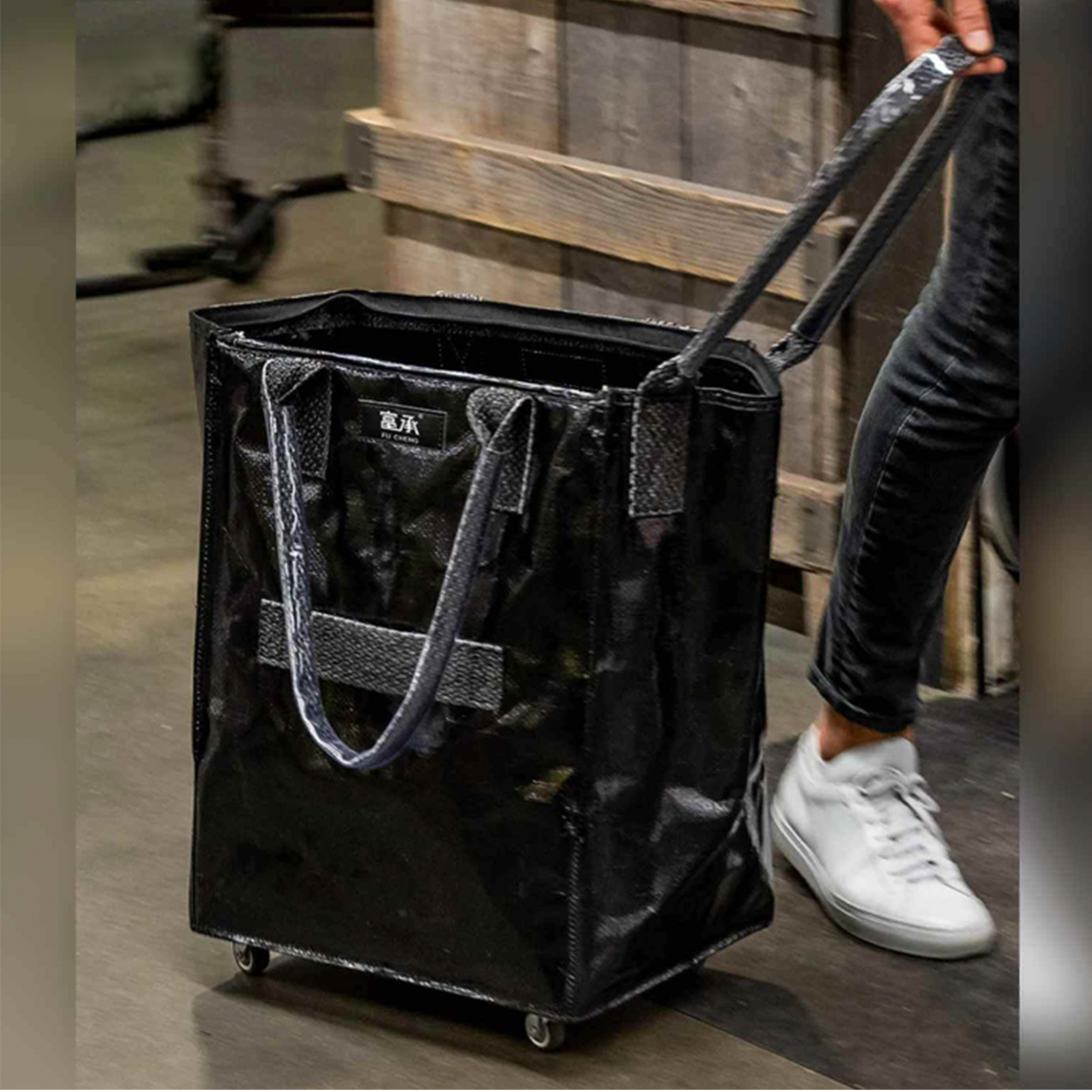 Rollexa™ Trolleytas | Boodschappenwagen, Opvouwbaar & Grote Capaciteit