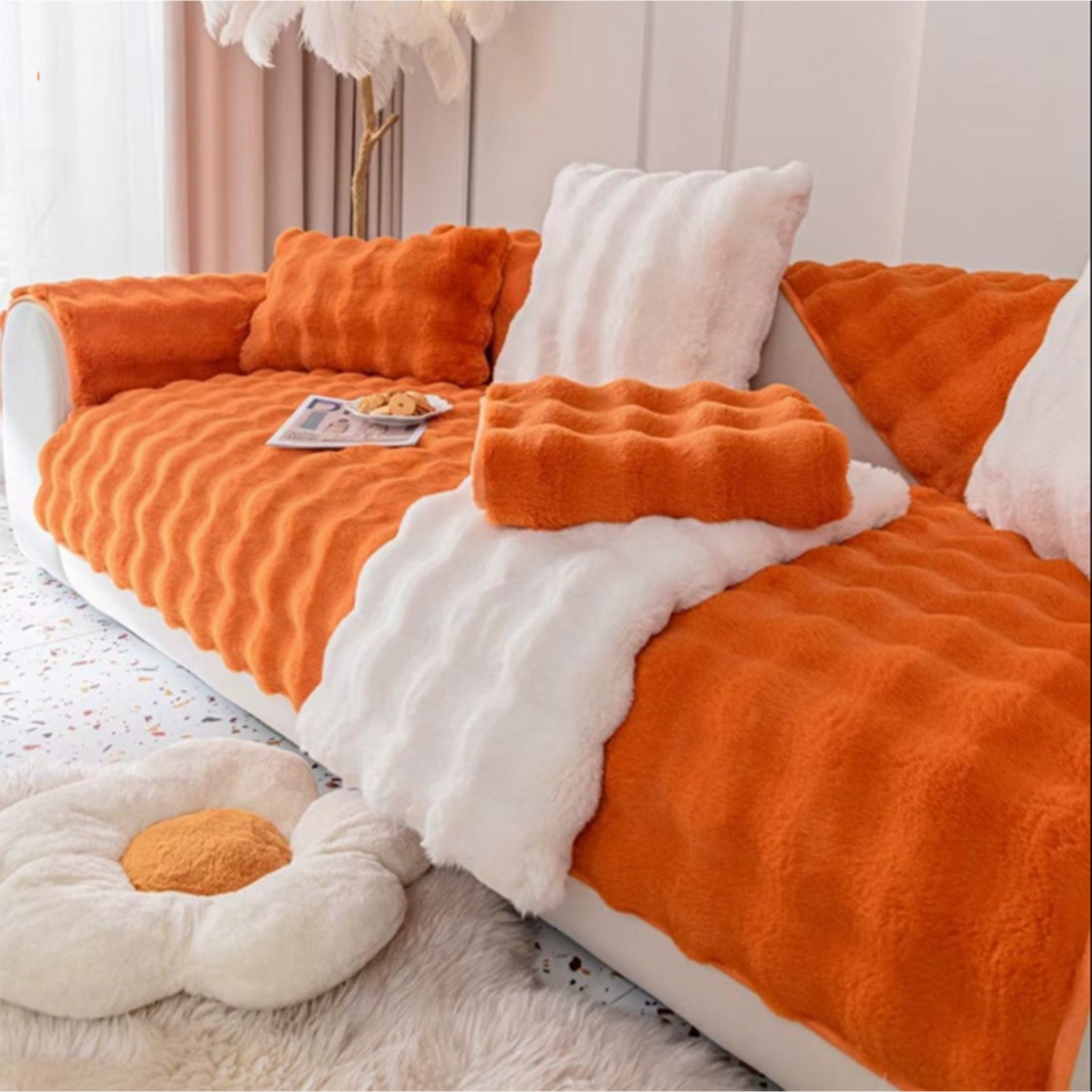 Plushy™ Premium Winter Meubelhoezen – Ultieme Luxe & Bescherming