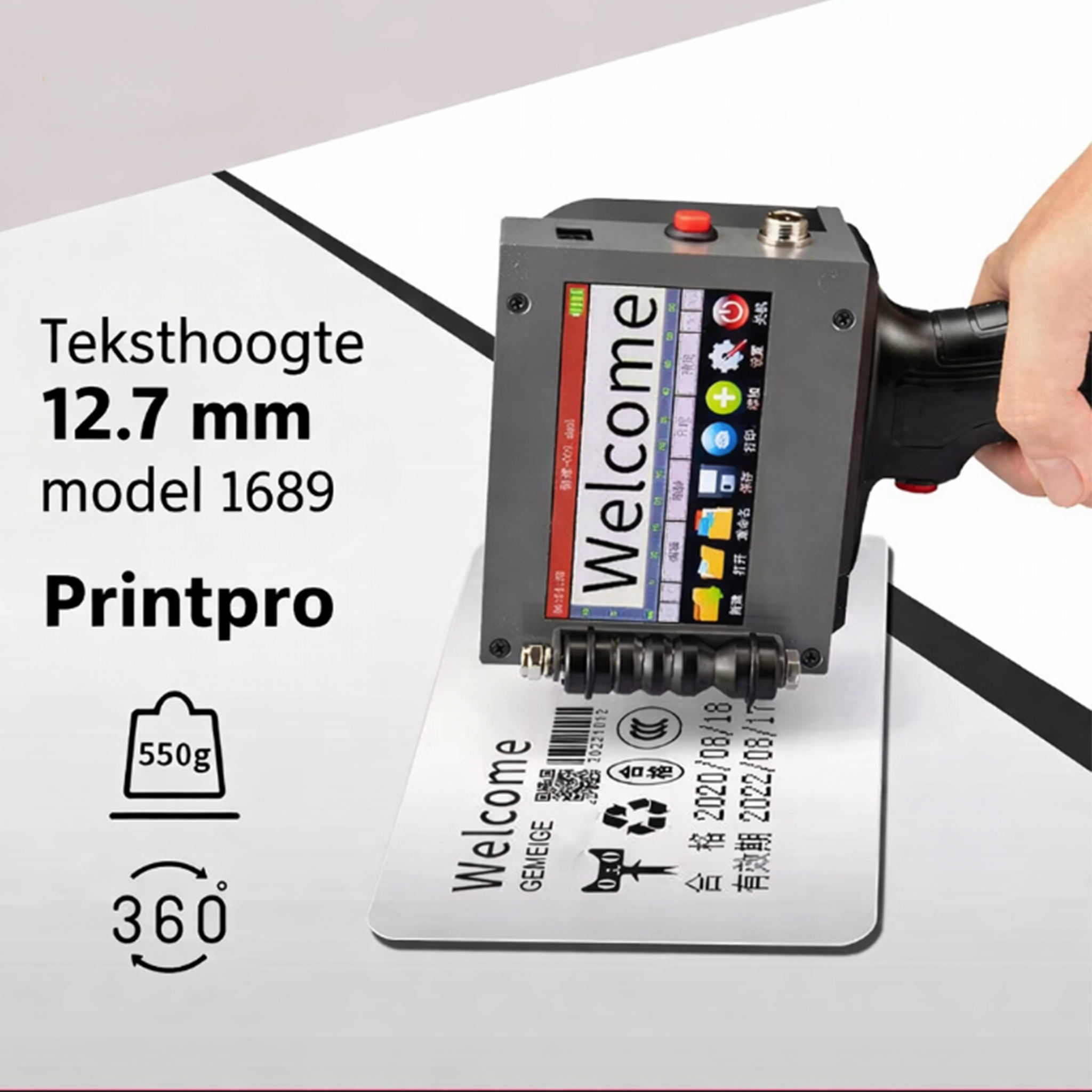 PrintPro™ Ink – Supersnel Printen op Dozen, Flessen, Verpakkingen & Meer