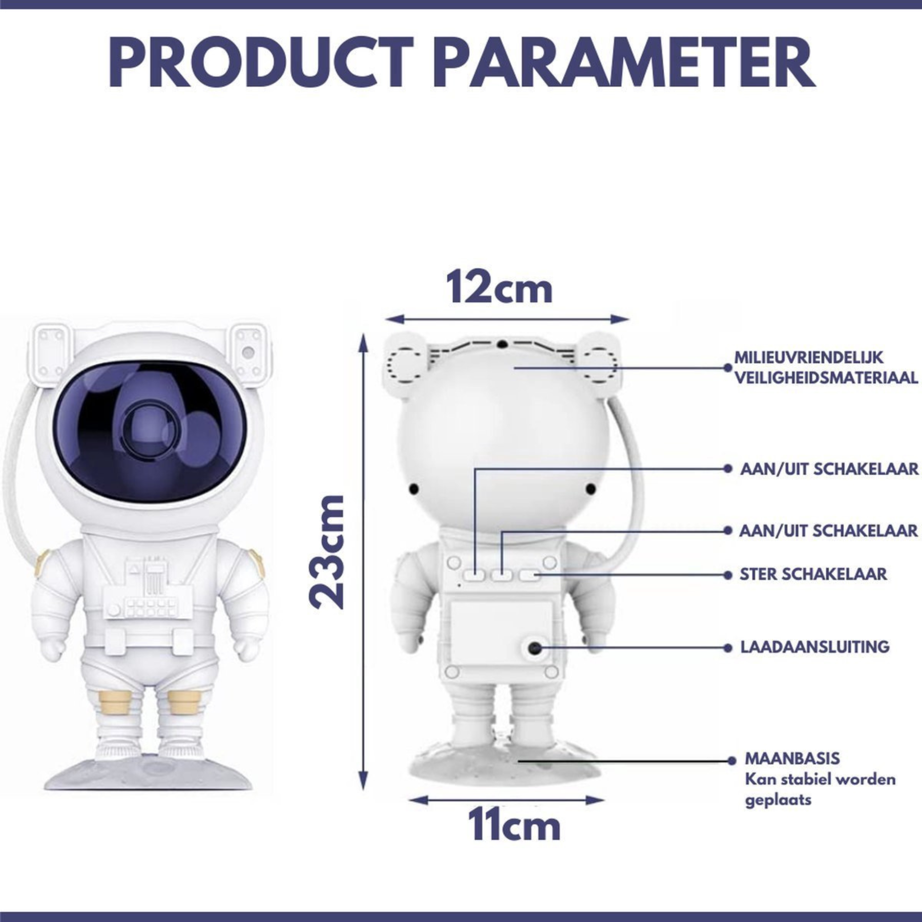 AstroNaut™ Galaxy Projector | Creëer een Magische Sterrenhemel in Huis