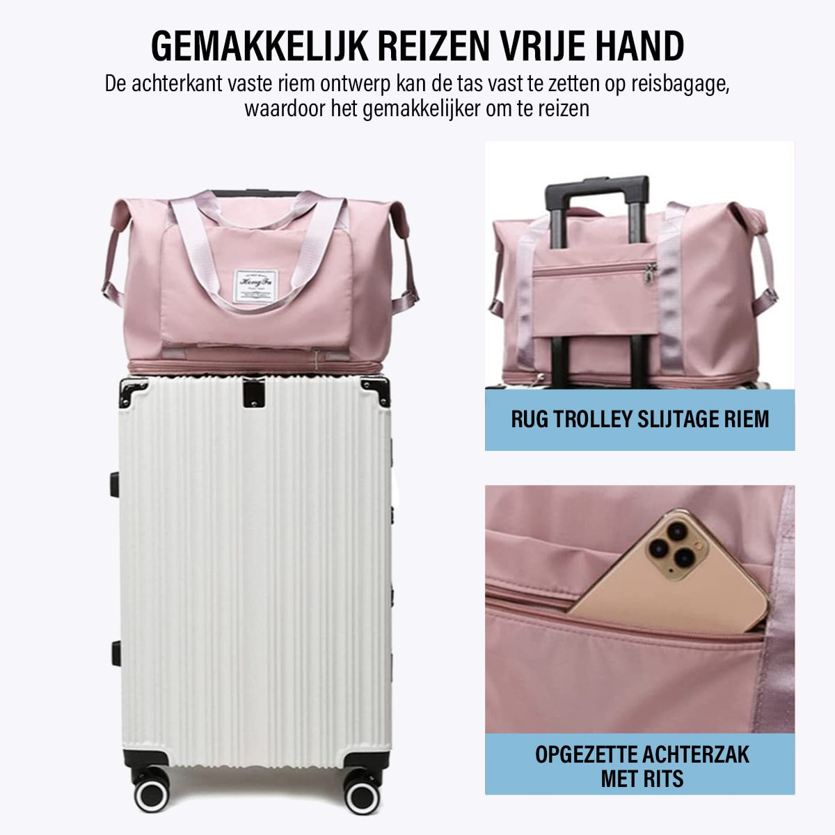 Beggo™ | Waterdichte en Uitbreidbare Tas!