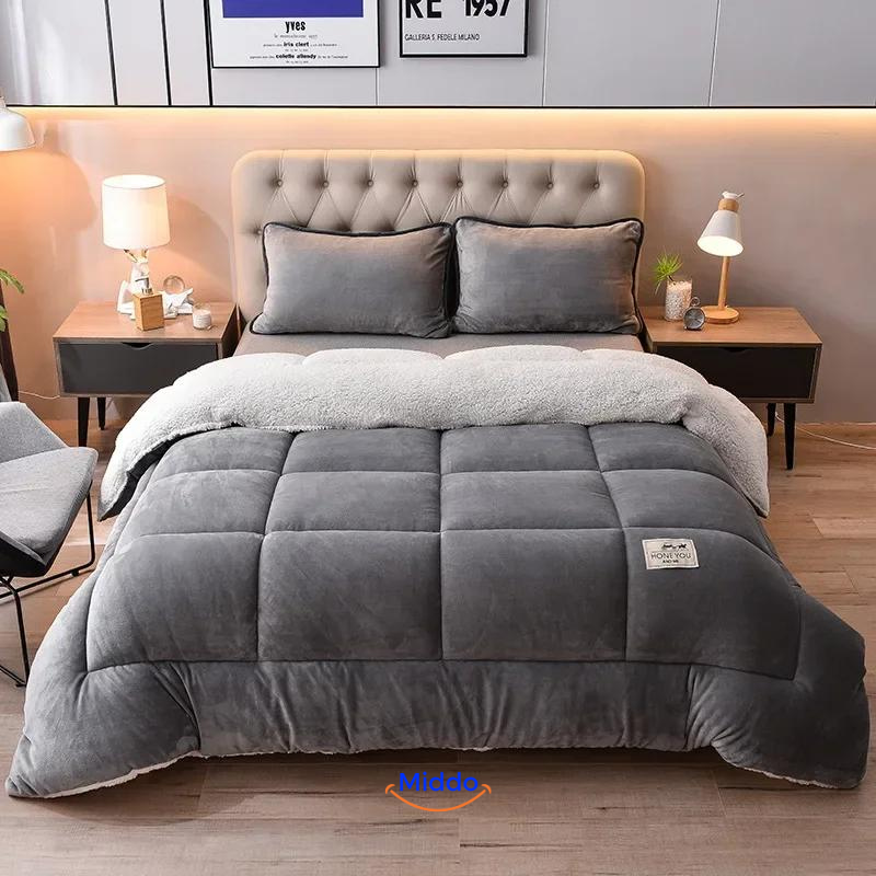 ComfortLux™ Wol-Velvet Verzwaringsdeken | Ultieme Warmte & Luxe - 2,5 tot 4KG
