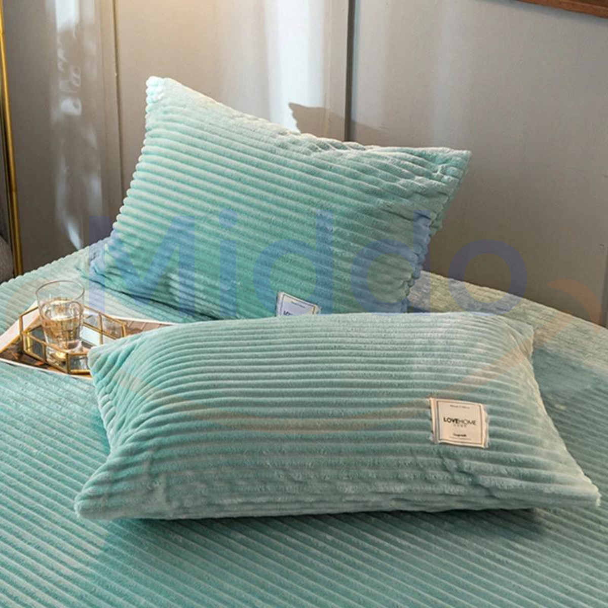 Fluwelen Fleece Kussensloop set 2 stuks | Heerlijk Zacht en Warm