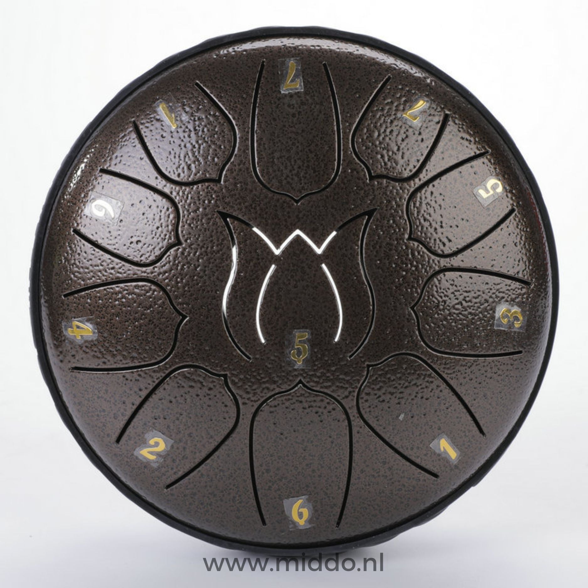 Harmonii KlankOase™ Steel Tongue Drum – Magisch Klankschaalgeluid voor Rust, Meditatie & Creatieve Expressie