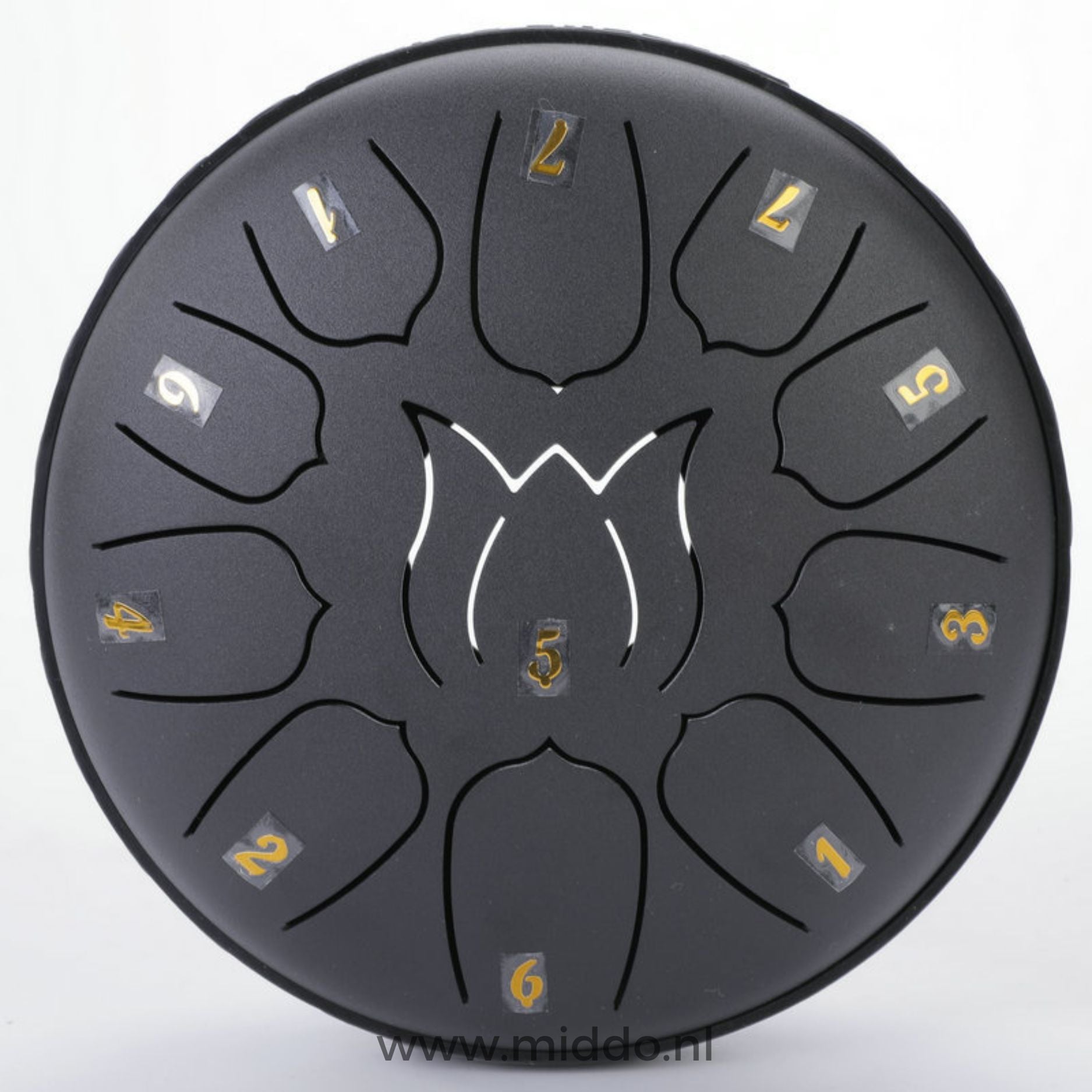 Harmonii KlankOase™ Steel Tongue Drum – Magisch Klankschaalgeluid voor Rust, Meditatie & Creatieve Expressie