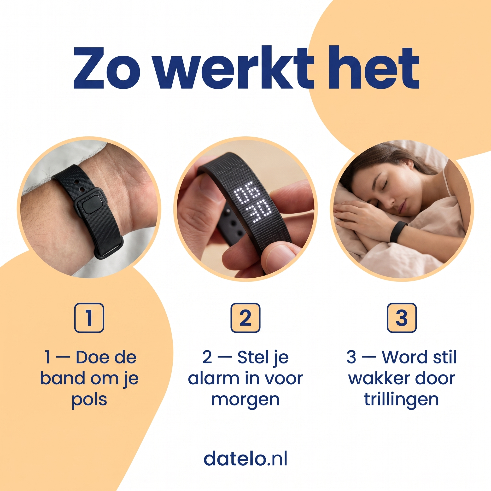WakeBand — Stille Trilwekker voor Doven & Slechthorenden