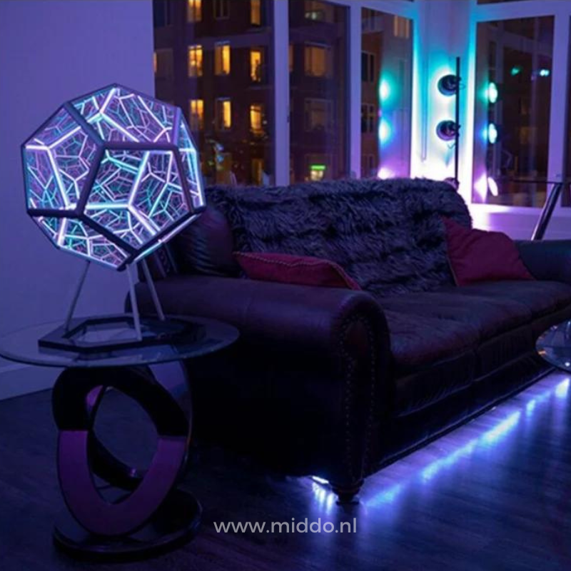 Infinity 3 Light Sphere™ | Ontdek een Eindeloze Wereld van Licht en Illusie