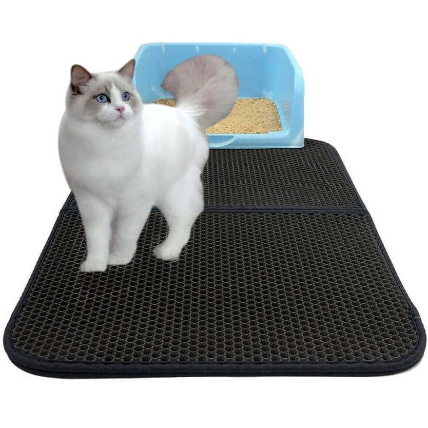 Kattenbakmat™ - Zorgt voor een schoon huis!