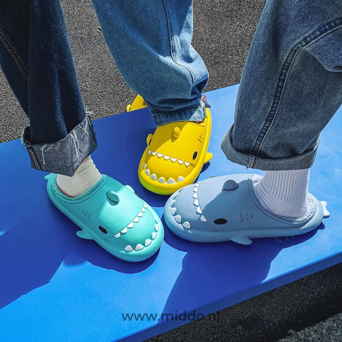 Winter Sharkies™ Sloffen | Extra Comfortabele Sloffen voor het Hele Gezin 1+1 GRATIS
