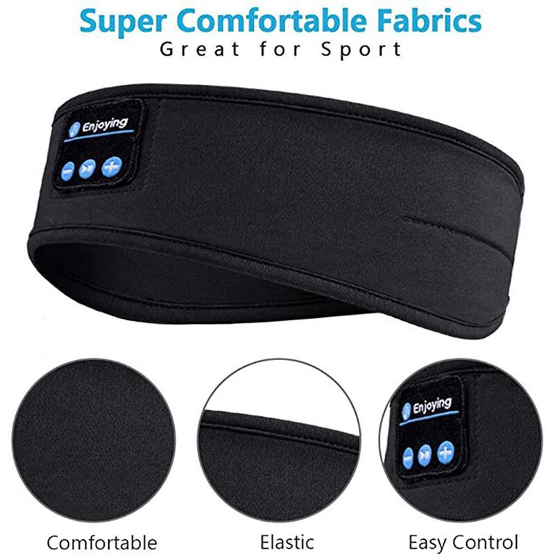 SleepBand™ | Bluetooth Slaapmasker voor Ultieme Nachtrust