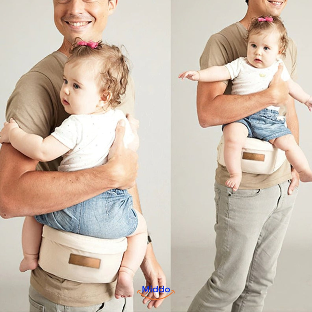 SnuggleSeat™ - Jouw Verlichtende Baby Draagoplossing!