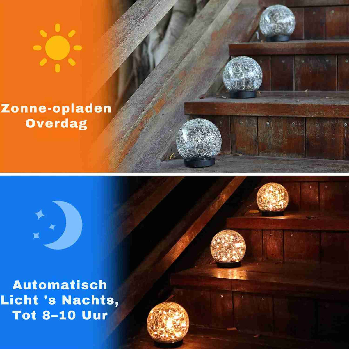 Solvion™ Lamp | Solar Verlichting, Waterdicht & Sfeervol Voor Elke Tuin