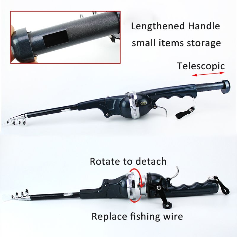 Telescopische Visshengel Kit (Compact & Compleet) – Vis overal, direct gebruiksklaar