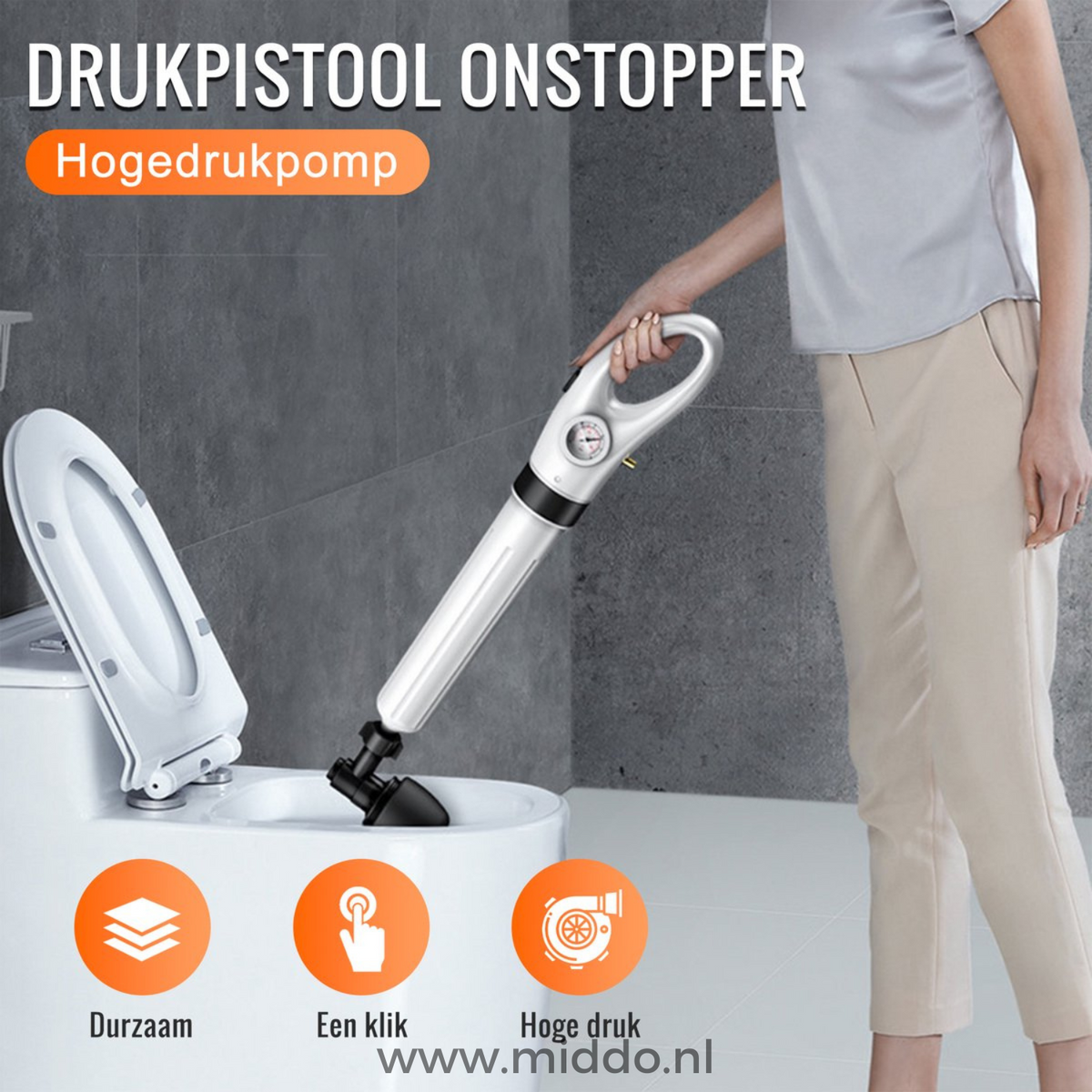 Turbo Luchtdruk Ontstopper | De Ultieme Oplossing voor Verstoppingen